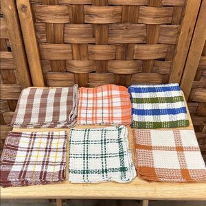 Plaid Kitchen Linen Set - Multicolor